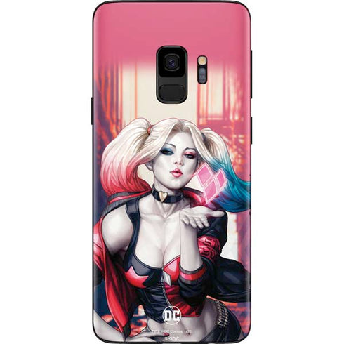 DC Comics Harley Quinn Rebirth Cover #1 Legacy Color Variant Art by Art Germ Galaxy S9 Skin